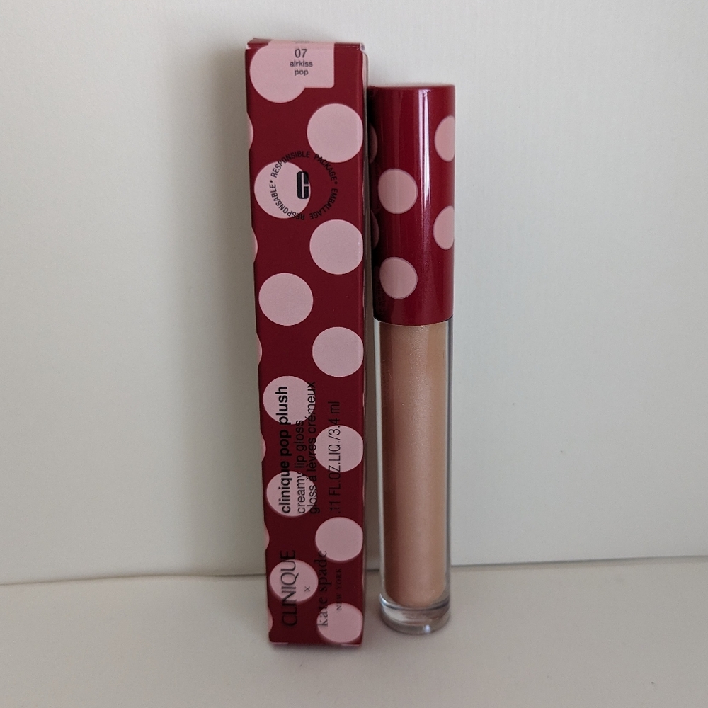 Clinique x kate spade Pop Plush Creamy Lipgloss 07 Airkiss Pop
